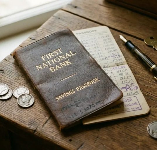 Money Moves Nobody Talks About Anymore - Vintage savings passbook visual guide for Money Moves Nobody Talks About Anymore