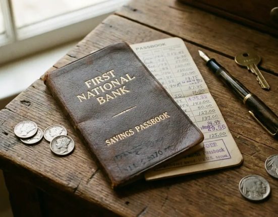 Money Moves Nobody Talks About Anymore - Vintage savings passbook visual guide for Money Moves Nobody Talks About Anymore